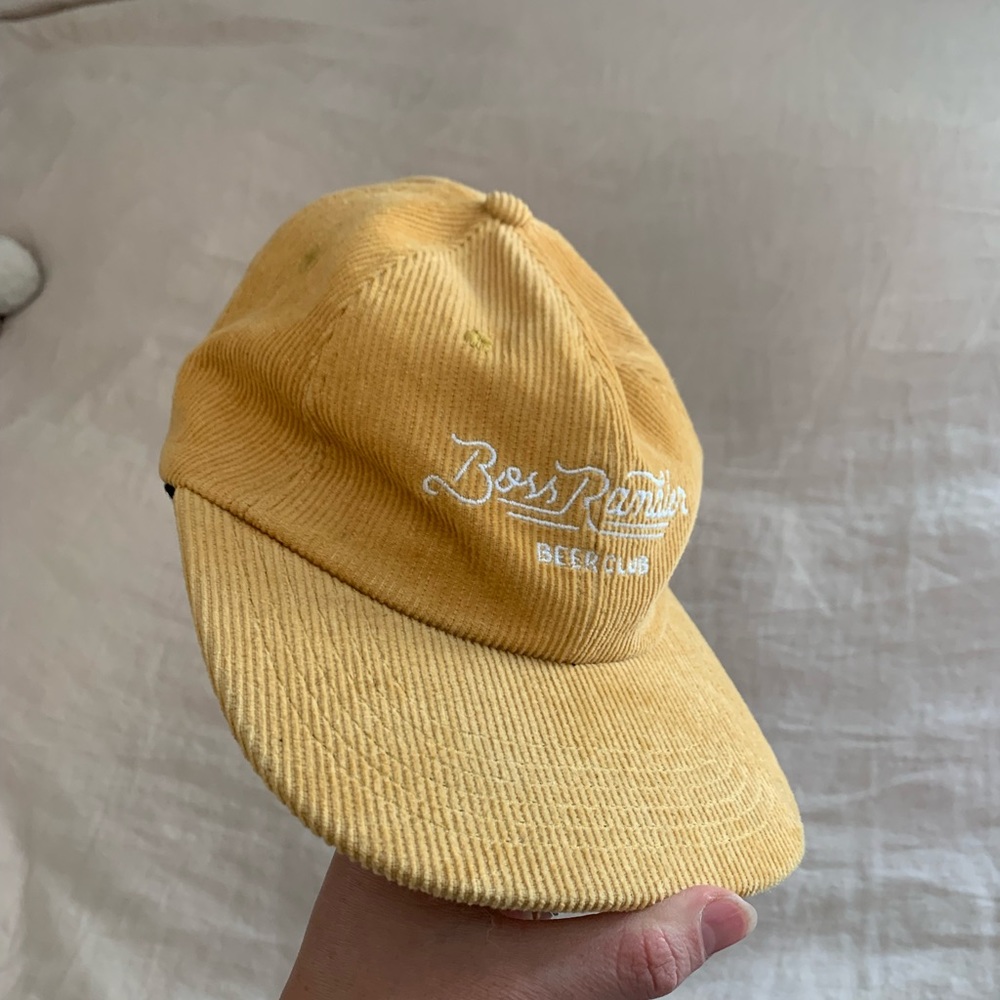 Corduroy hat